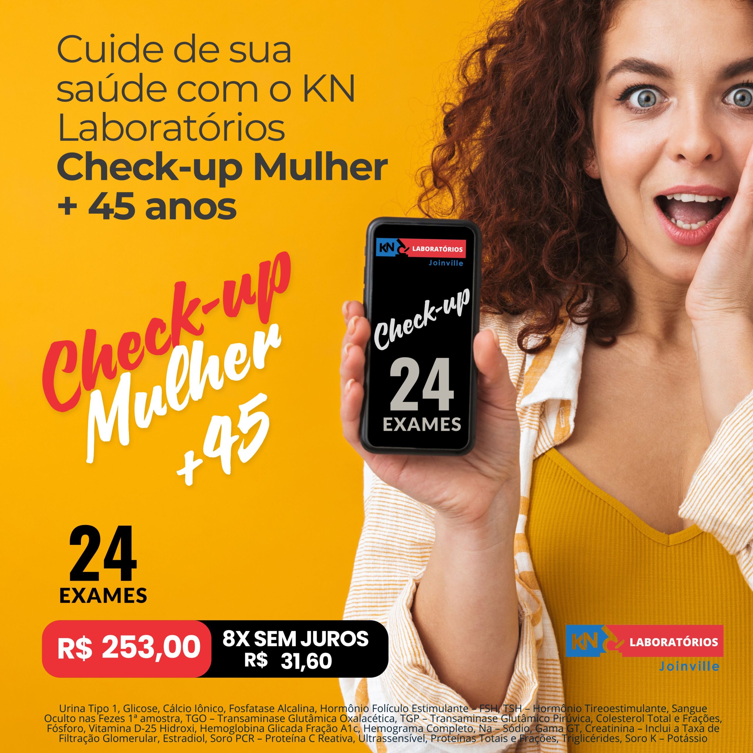 Check-up Mulher +45 anos